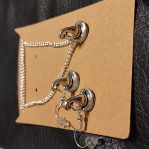 Halloween Witches Earrings/ Necklace Set